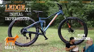 Mongoose Ledge X1 Initial Impressions plus MAILTIME!