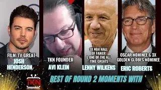 Best of Round 2 Moments with Lenny Wilkens, Eric Roberts & Josh Henderson