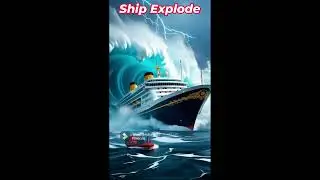 Biggest ship crash.#shorts