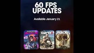 Far Cry 3, Far Cry 3: Blood Dragon, and Far Cry Primal - 60 FPS Updates