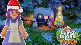 ПЕРВЫЙ СНЕГ И ПЕЩЕРА С ПАУКАМИ | Luma Island #olisikplay #lumaisland #cozygames #уютныеигры