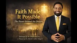 Dr. Dexter Royes - Faith Made it Possible: The Power Behind The Dream.