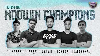 Raw Footages of $20,000 Nodwin Tournament! Winner Team KGI