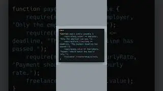 Easily Automate Freelance Payments #Ethereum