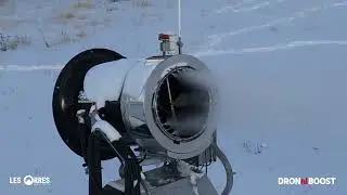 DRONEBOOST - Les Orres - Inspection Production Neige