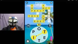 WORDSCAPES PALM  11 ANSWERS masaya ang mga salita