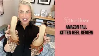Amazon Kitten Heels Haul | Affordable Fall Shoes 2025