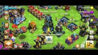Upgrading revenge tower to level 2 (Clash of clans) #clashofclans #clashing # coc #newupdate
