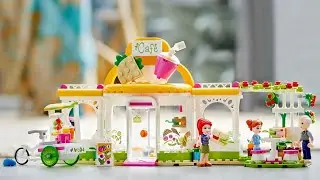 LEGO Friends 41444 Heartlake City Organic Cafe - Relaxing and Calming Lego Building
