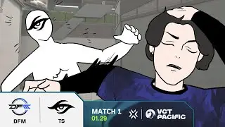 나오(퍼)야 |  TS vs DFM  | 중위조 1라운드 5일차 MATCH 1 H/L 01.29 | VCT 퍼시픽 킥오프 2026