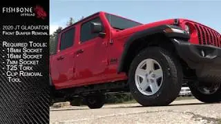 How To Remove Jeep Gladiator JT Stock Front Bumper: A Step by Step Guide