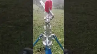 FUNCIONAMIENTO DE ASPERSOR TIPO CAÑÓN DE 1-1/2 PULGADA