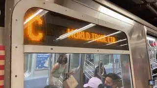 R46/R160 A Express And C,E Local Trains At Canal Street