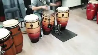 Martin Gort teaching Some floating hand variations for Tumb&atilde;o