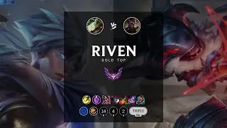 Riven Top vs Kled - EUW Master Patch 12.10