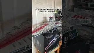 I have no SPACE for the UCS Venator 😱
