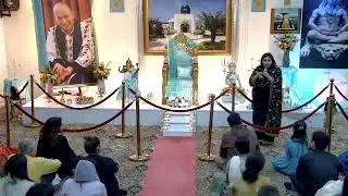 Satsang By Namiksha Aunty - Guruji Ka Ashram - New Jersey - USA - Somerset Temple
