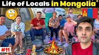 Life of Locals in Mongolia🇲🇳 | India to Russia By Road