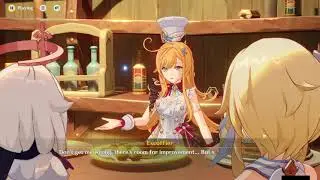 Escoffier Judge Everyone Dish HARSH (Character Quest Cutscene) - Genshin Impact 5.6