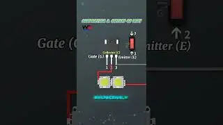 Conduction and Cutoff of IGBT #igbt #igbtmodules #diyelectronics