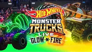Hot Wheels Monster Trucks, Glow-n-Fire O2 London 2025