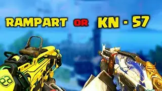 RAMPART vs KN-57 (ALCATRAZ) Black ops 4 blackout gameplay 
