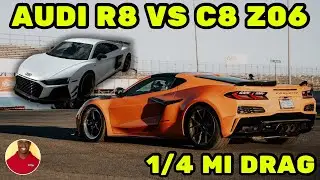 C8 Z06 vs R8 V10 vs 9 Sec Supra
