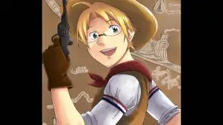 Hetalia - America Knows God Blessed Texas