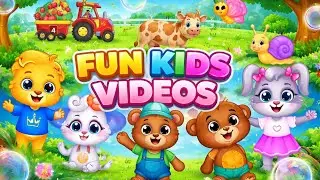 Kids Cartoon Videos 🧠 Fun Learning Games for Kids Cartoon | Learning |Toddler Learning Videos Games