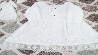 How to make top summer ke lia perfect top #cottontop #topdesign #stitching #kurtisstyle #trending