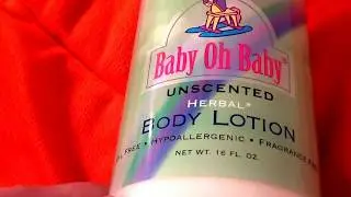 Baby Oh Baby unscented herbal Body lotion By Rainbow Research REVIEW