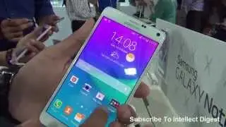 Samsung Galaxy Note 4 India Price, Features And Hands On Review