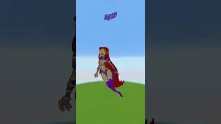 Teen Titans   Minecraft Pixel Art #shorts #minecraft #minecraftshorts #teentitansgo #shortsfeed