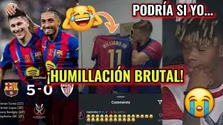 🚨HUMILLACI&Oacute;N HIST&Oacute;RICA: EL BAR&Ccedil;A DE FLICK DESTROZA AL ATHLETIC Y VA A LA FINAL