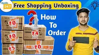 Apollo 247 Unboxing || Apollo 247 Free Shopping || Free Shopping Loot Today