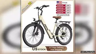 Electric Bike Adults 40Miles 23MPH Commuting Electric Mountain Bike 468Wh Lithium Battery7Speed24
