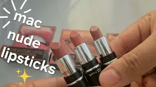 MAC Nudes shades | Creme in your coffee | Velvet Teddy | Warm Teddy