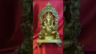 Brass Ganesha statue by prudwi.com || Brass god idols online || Brass statues buy online