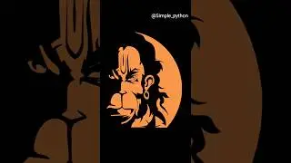 Hanuman Ji By Python Programming  