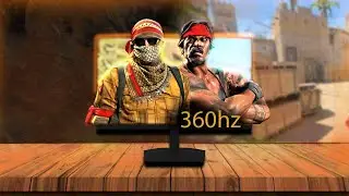 MEU NOVO MONITOR PARA JOGAR CS2!!!! 360HZ????