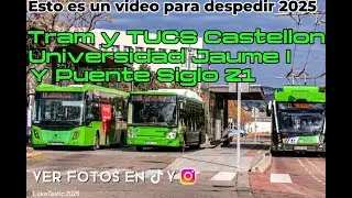 Tram y TUCS en Universidad Jaume I y Puente Siglo 21 para terminar el año!