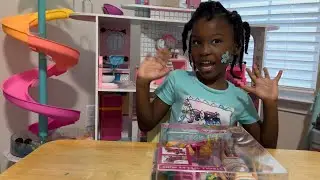UNBOX with me my new Barbie Stroll &lsquo;N Play Pups Doll Set