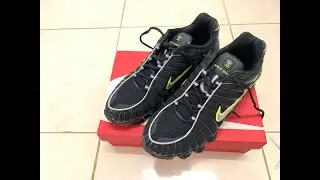 Unboxing Nike Shox TL Black Yellow