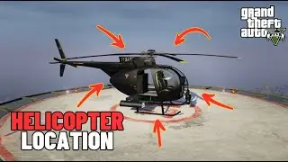 GTA V Story Mode: Secret Helicopter Location Revealed (Buzzard at N.O.O.S.E.)