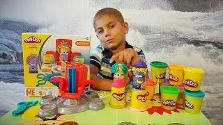 Набор пластилина Play Doh МИНЬОНЫ лепим Миньона. Play Doh MINIONS