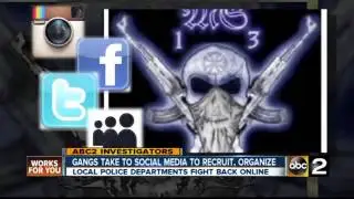 Law enforcement monitors gangs on social media