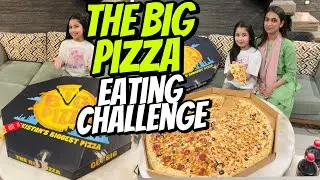 Aayat II THE BIG Pizza eating challenge II vlog
