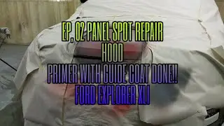 EP, 02 PANEL SPOT REPAIR // BODY FILLER & PRIMER DONE //