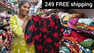249 cotton kurti Free shipping ❤❤