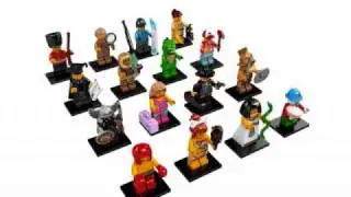 LEGO Collectable Minifigures Series 5 collection